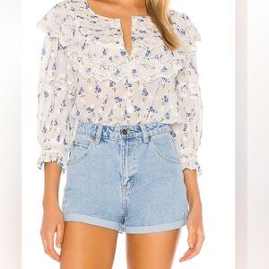 LoveShackFancy Ruffled Top